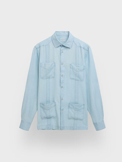 CUBANA TENCEL CELESTE