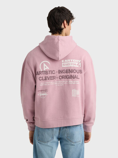 SUDADERA ARTISTIC ROSA