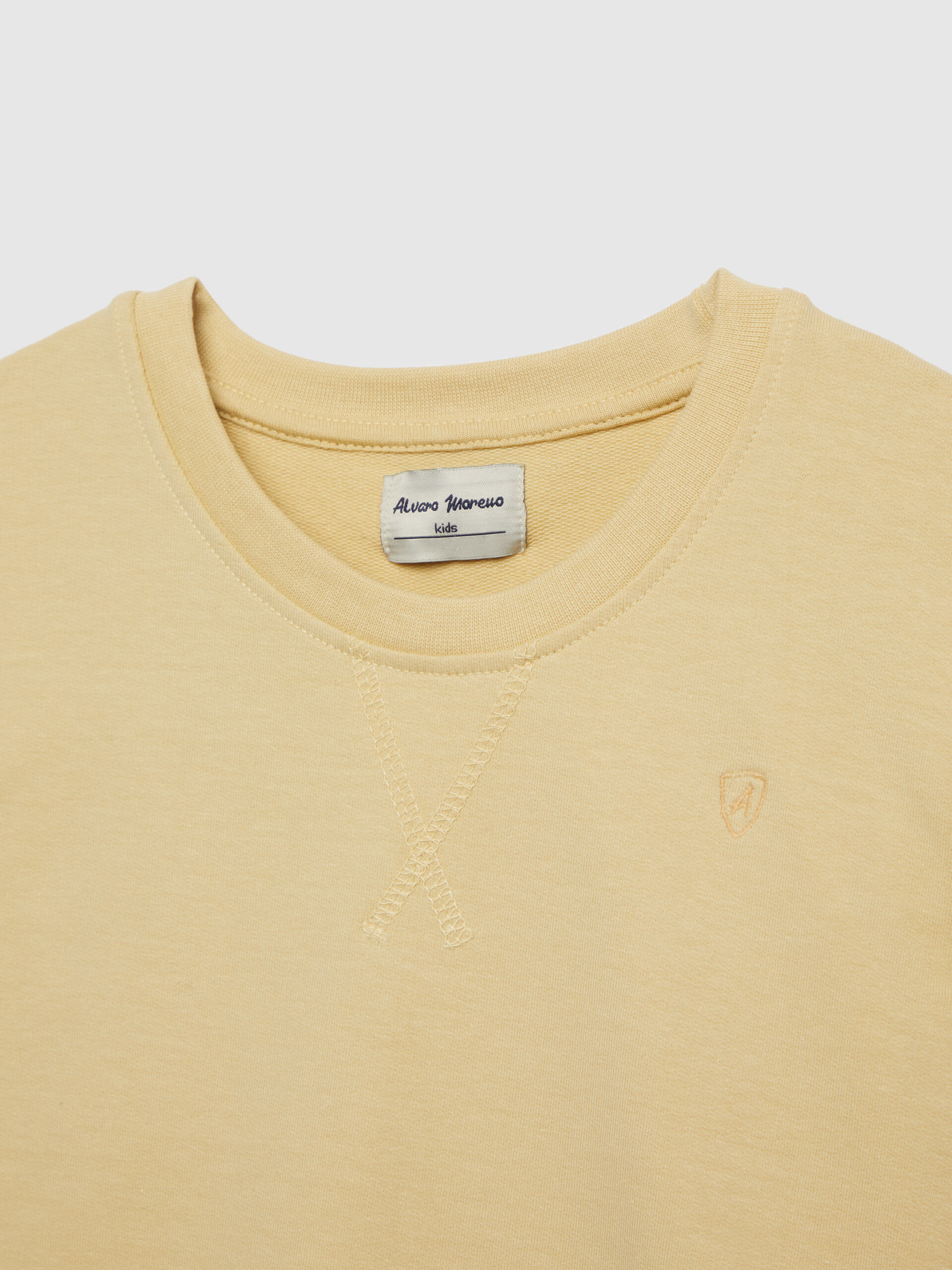 Sudadera basica amarilla deals