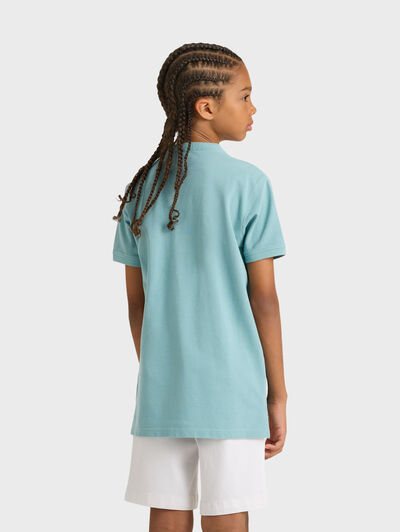 POLO MAO KIDS AZUL