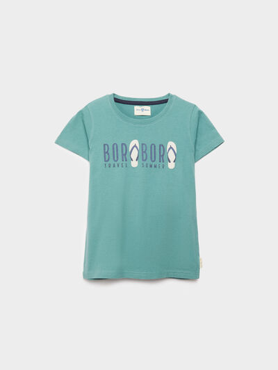 CAMISETA BORA BORA KIDS VERDE