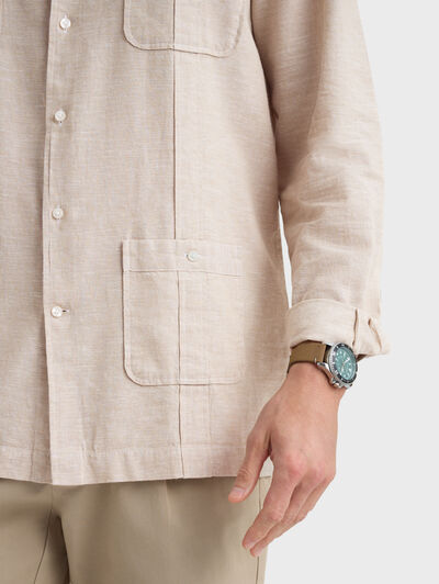 CUBANA LINO CHAMBRAY BEIGE
