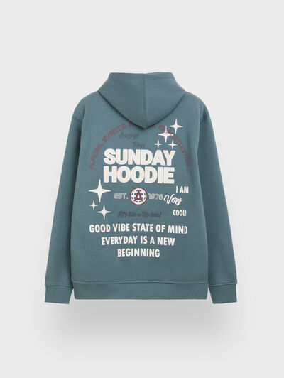 SUDADERA SUNDAY AZUL