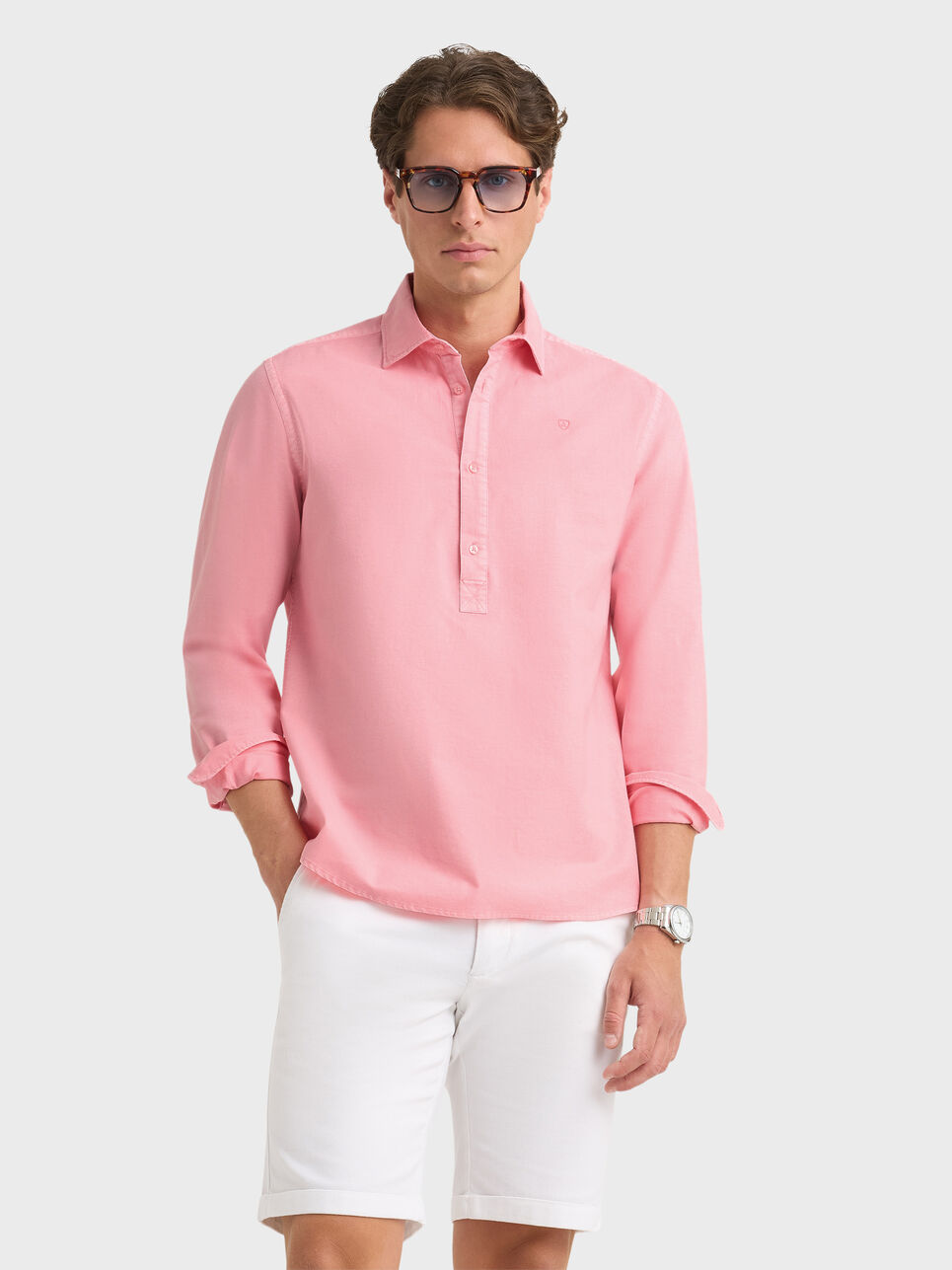 POLERA OXFORD DYE
