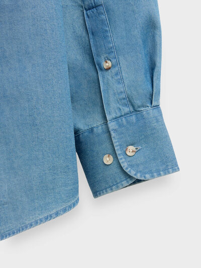 CAMISA DENIM JACK AZUL