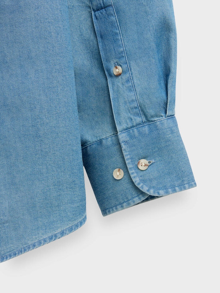 CAMISA DENIM JACK AZUL