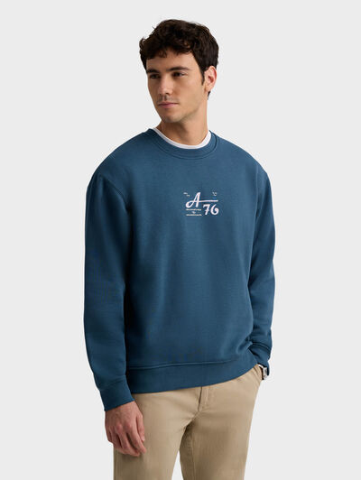 SUDADERA BELIEVE AZUL