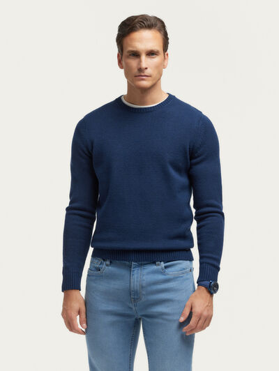 JERSEY SOFT AZUL MARINO