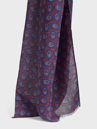 FOULARD PRINT BURDEOS