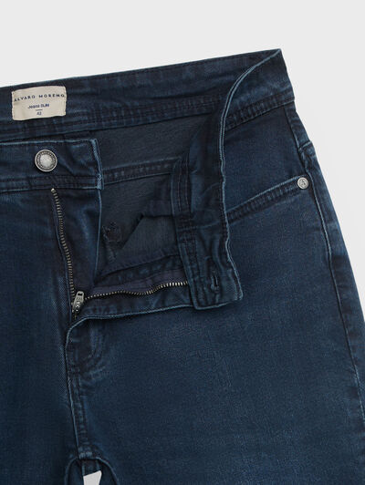 DENIM DARK SLIM AZUL MARINO