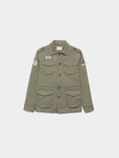 SAHARIANA MILITAR KIDS