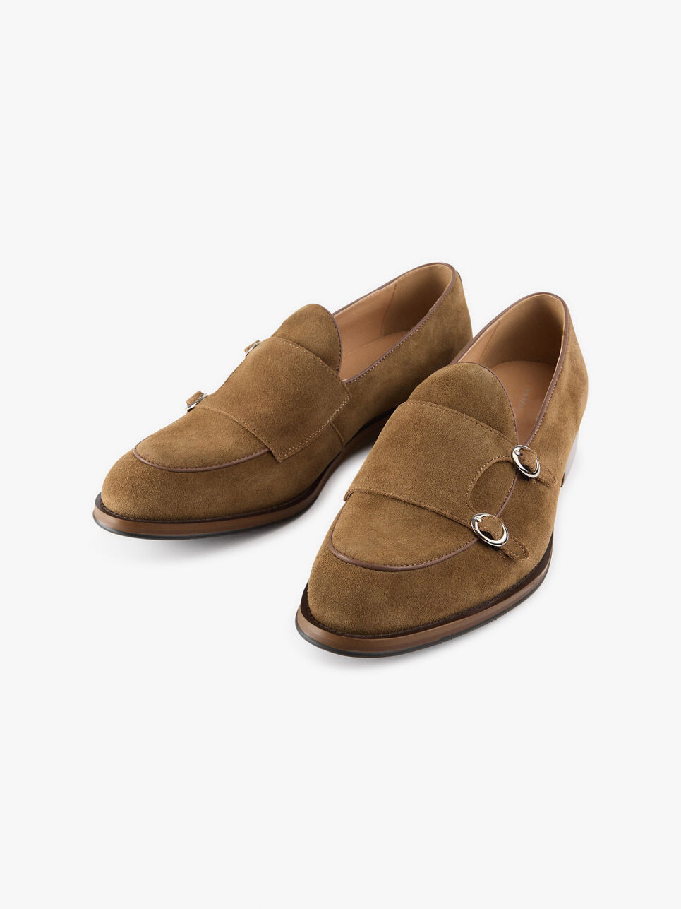 MOCASIN DOBLE HEBILLA BEIGE