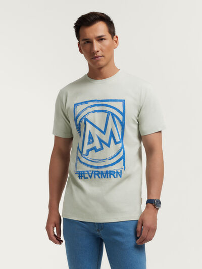 CAMISETA LOGO VERDE