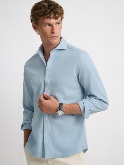 CAMISA PANAMA VERDE AGUA