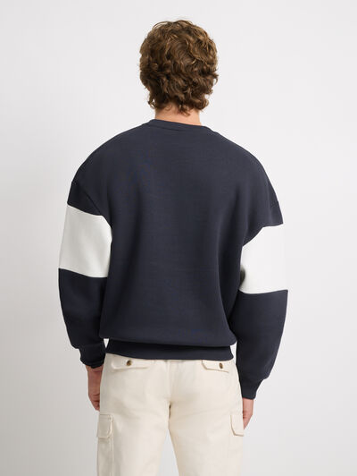 SUDADERA MANHATTAN AZUL MARINO