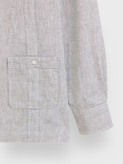 CUBANA LINO CHAMBRAY VERDE