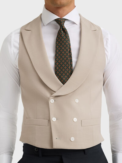 CHALECO PANAMA CAMEL