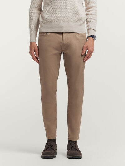 PANTALON MICRO 5PKT CAMEL