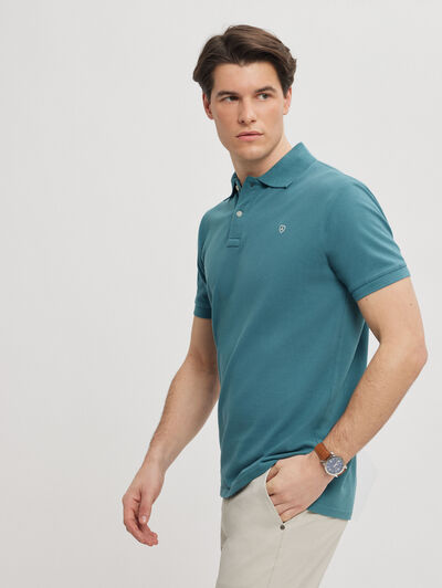POLO BASIC AZUL