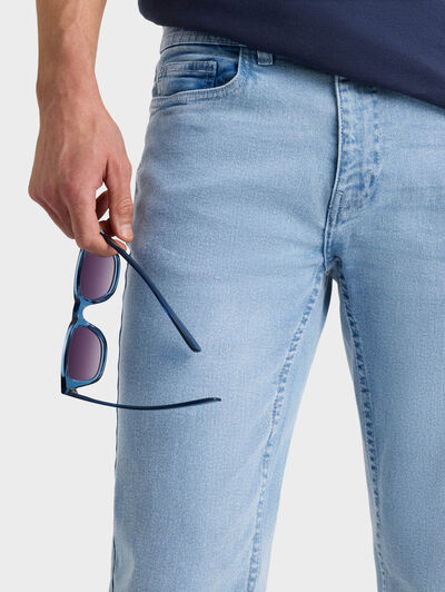 PANTALON DENIM MATCH CELESTE