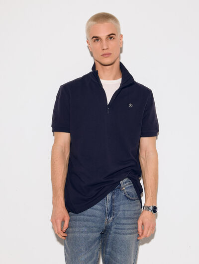 POLO DRAKE AZUL MARINO