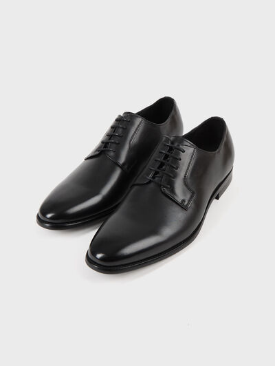 BLUCHER PIEL NEGRO