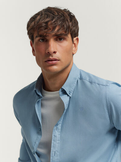 CAMISA PANAMA DYE AZUL
