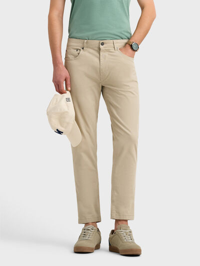 PANTALON 5 BOLSILLOS CAMEL
