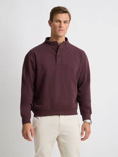 SUDADERA BRAYDEN BURDEOS