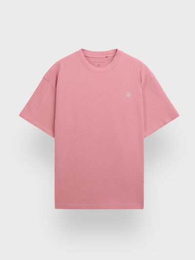 CAMISETA OVERSIZE ROSA