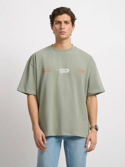 CAMISETA CONFIDENT VERDE
