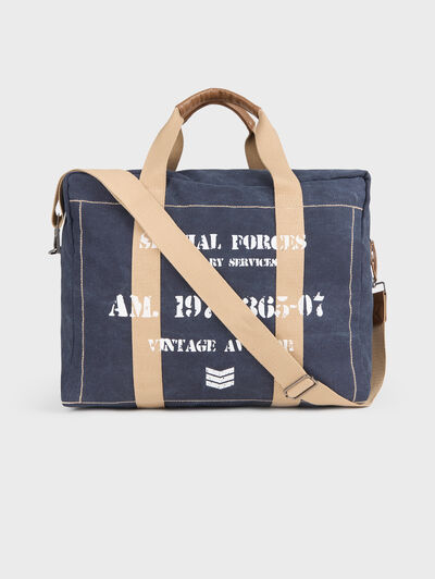 BOLSA MILITARY AZUL MARINO
