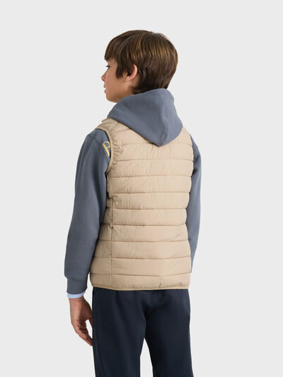 CHALECO VITO KIDS BEIGE