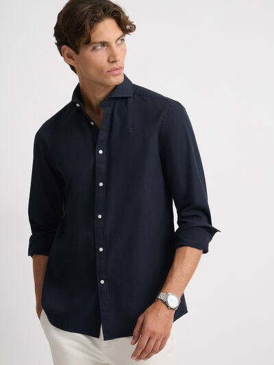 CAMISA PANAMA AZUL MARINO