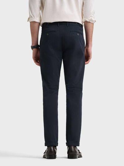 PANTALON CARROT AZUL MARINO