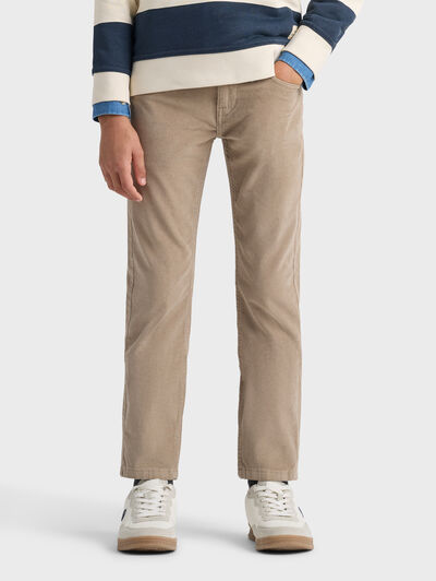 PANTALON MICROPANA KIDS BEIGE