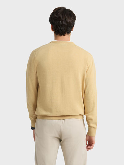 JERSEY ROUND NECK TRENDY AMARILLO