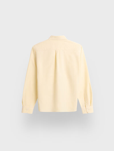 CAMISA OXFORD SOLID KIDS AMARILLO