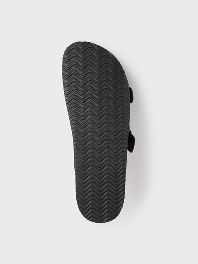 SANDALIAS HEBILLAS AZUL MARINO