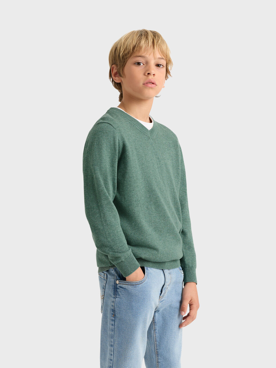 JERSEY V-NECK KIDS
