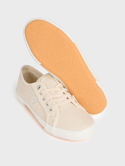 ZAPATILLAS CANVAS KIDS CRUDO