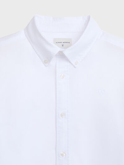 CAMISA OXFORD DYE BLANCO