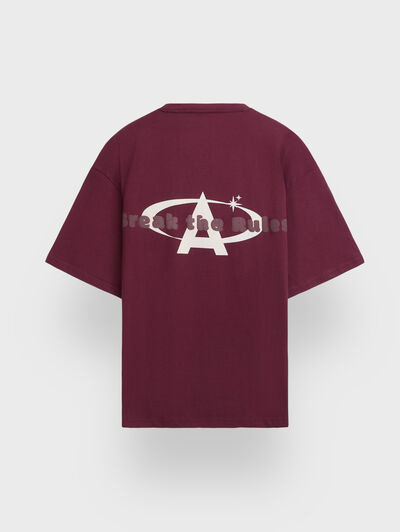 CAMISETA RULES BURDEOS