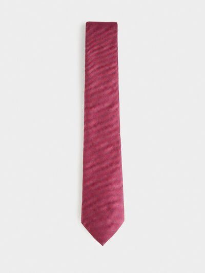 CORBATA JACQUARD MF BURDEOS