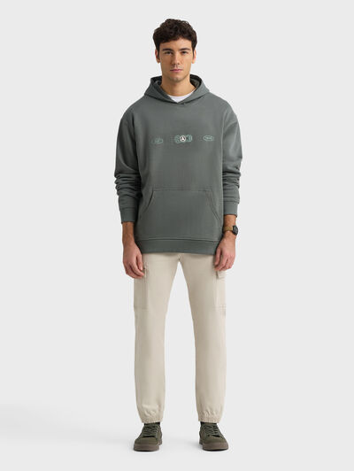 SUDADERA START VERDE