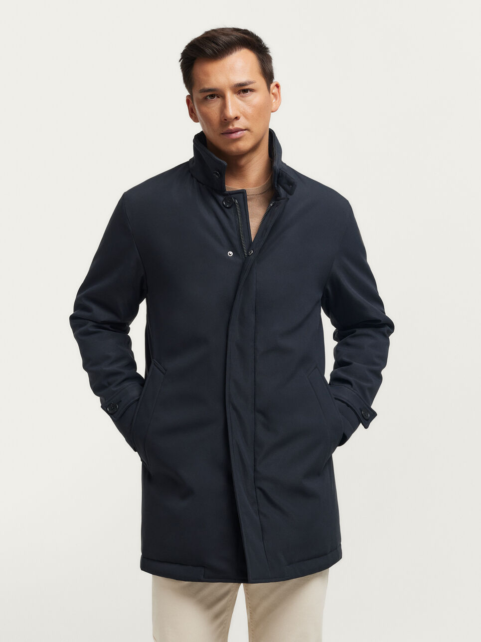 GABARDINA GELMAN AZUL MARINO