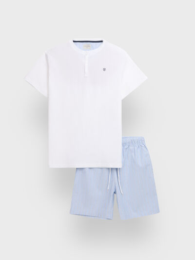 PIJAMA STRIPES BLANCO