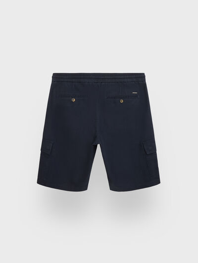BERMUDA CARGO CORDON AZUL MARINO