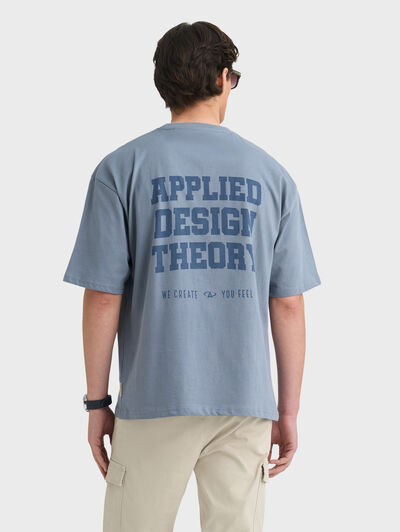 CAMISETA THEORY GRIS