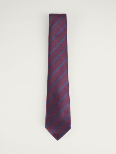 CORBATA JACQUARD MF BURDEOS